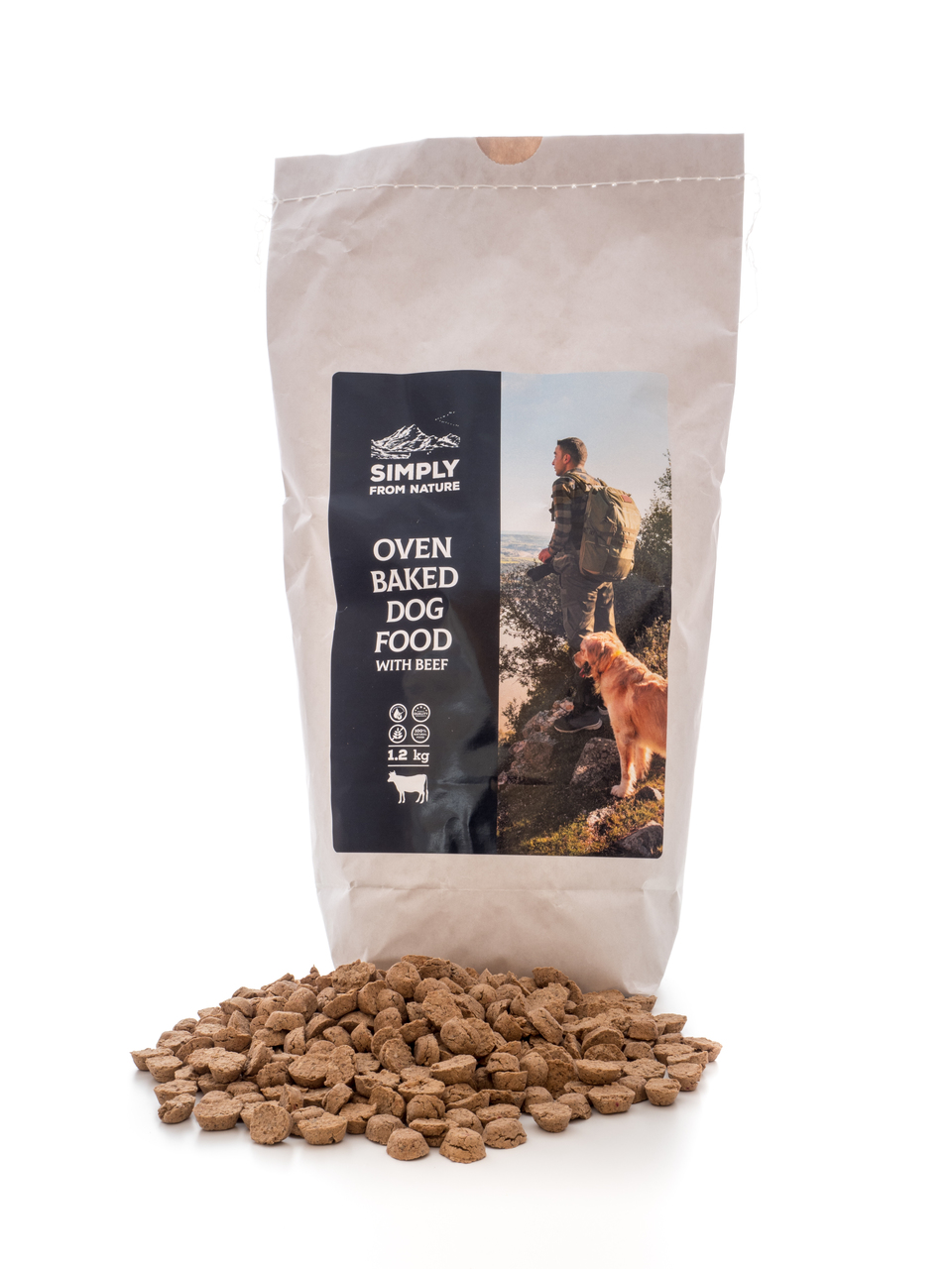 Ofengetrocknete Lebensmittel mit hohem Fleisch- und Proteingehalt