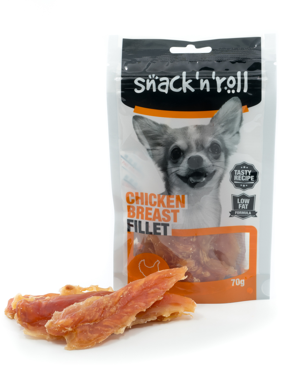 Hühnerbrust als Snack für den Hund.