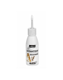VET-AGRO Dermatisan Aurisal Silver Ohrreiniger für Hunde und Katzen 75 ml