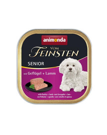 ANIMONDA vom Feinsten Senior mit Geflügel mit Lamm 150 g