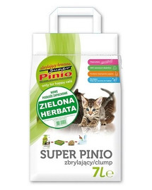 BENEK Super pinio Katzenstreu grüner Tee 7l
