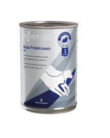 TROVET Unique Protein Rabbit UPR Nassfutter für Hunde und Katzen mit Kaninchen 400g
