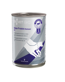 TROVET Unique Protein Venison UPV Nassfutter für Hunde und Katzen mit Wildfleisch 400 g