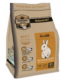 NATURAL-VIT Korona Natury Komplette Kaninchenmischung 10 kg