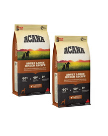 ACANA Adult large breed 22.8 kg (2 x 11.4 kg)