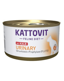 KATTOVIT Feline Diet Urinary Kalb 85 g