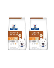 HILL'S Prescription Diet k/d + Kidney and Mobility 24 kg (2x12 kg)