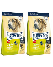 HAPPY DOG Junior Giant Lamb & Rice 30 kg (2 x 15 kg)