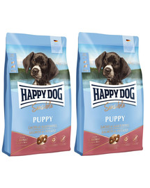 HAPPY DOG Sensible Puppy Lachs 20 kg (2 x 10 kg)