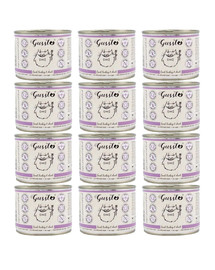 GUSSTO Cat Fresh Turkey & Duck 200 g x 12