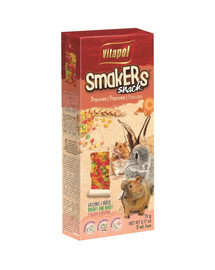 VITAPOL Smakers für Nagetiere-Popcorn 2 Stück