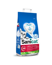 SANICAT Katzenstreu 7 DAYS Aloe Vera 4 l