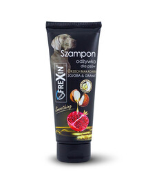 FREXIN Shampoo + Pflegespülung 2 in 1 für Hunde - Jojoba & Granatapfel 220 g