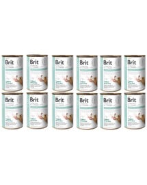 BRIT Veterinary Diet Struvite Turkey&Pea 12x400 g