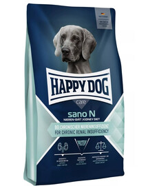 HAPPY DOG Sano N Trockenfutter für Hunde mit chronischer Niereninsuffizienz 7,5 kg