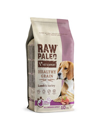 VETEXPERT RAW PALEO Heathy Grain Adult Lamb 10 kg