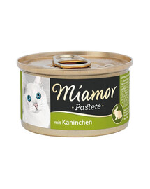 MIAMOR Pastete Rabbit 85g