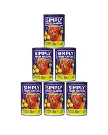 SIMPLY FROM NATURE Pferdefleisch mit Kartoffeln 6 x 400 g