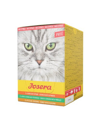 JOSERA Multipack Pate 6x85 g Pastetenmischung für Katzen