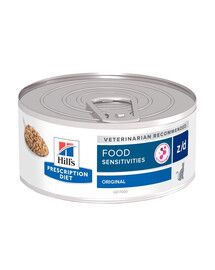HILL'S Prescription Diet Feline z/d Food Sensitivities Cat 156 g