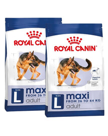 ROYAL CANIN Maxi Adult Trockenfutter für große Hunde 30 kg (2 x 15 kg)