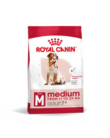 ROYAL CANIN MEDIUM Adult 7+ Trockenfutter für ältere mittelgroße Hunde 15 kg