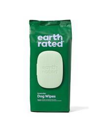EARTH RATED Kompostierbare Tücher Lavendel 100 Stück