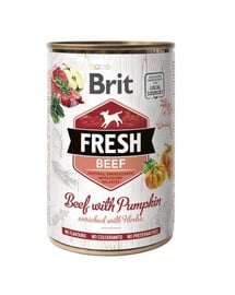 BRIT FRESH Beef with pumpkin 400 g