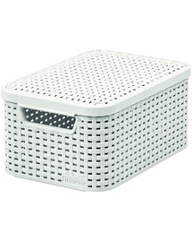 CURVER Aufbewahrungsbox NATURAL STYLE mit Deckel M Creme