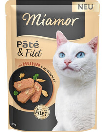 MIAMOR Pate and Filet with Chicken 85 g