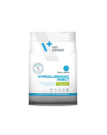 VET EXPERT Veterinary Diet Hypoallergenic Small Breed Insect 2 kg