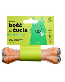 AZANKI Knochen mit Insekten und Brombeeren für Hund M/L 17cm