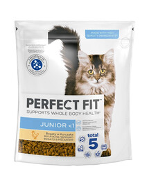 PERFECT FIT (Junior) 750 g Reich an Huhn – Trockenfutter für Kätzchen