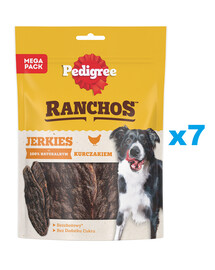 PEDIGREE Ranchos Jerkies mit Huhn 7 x 180g