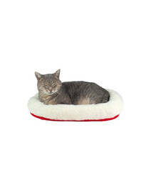 TRIXIE  Kuschelbett, wendbar  45 x 30 cm rot