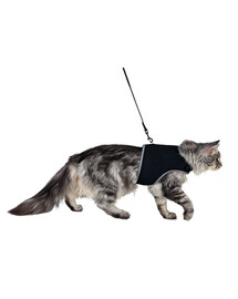 TRIXIE Softgeschirr mit Leine 36–54 cm