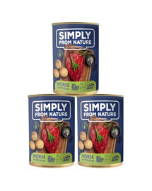 SIMPLY FROM NATURE Ziegenfleisch mit Kartoffeln 3 x 400 g