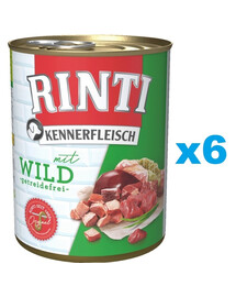 RINTI Kennerfleisch Wildbret 6x800g