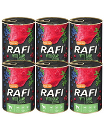 DOLINA NOTECI RAFI Game Wild Nassfutter 6x800 g