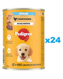 PEDIGREE mit Huhn in Gelee 24 x 400 g