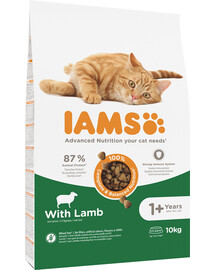 IAMS for Vitality für adulte Katzen mit Lammfleisch 10kg