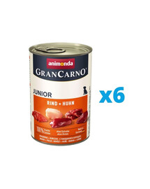 ANIMONDA GranCarno Original Adult RIND + HUHN 6 x 400g