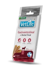 FARMINA Vet Life Dental Treat Gastrointestinal Medium/Maxi 100 g (7 St.) dental treat für mittelgroße und große Hunde