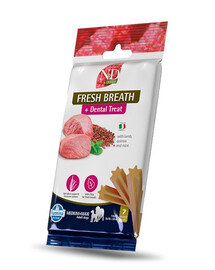 FARMINA N&D Quinoa Dental Treat Fresh breath Medium/Maxi 100 g Zahnpflege-Leckerli für mittelgroße und große Hunde