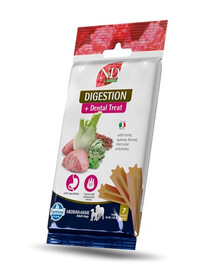 FARMINA N&D Quinoa Dental Treat Digestion Medium/Maxi 100 g Zahnpflege-Leckerli für mittelgroße und große Hunde