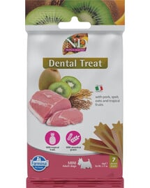 FARMINA N&D Tropical Selection Dental Treat Pork Mini 60 g Zahnpflege-Leckerli für kleine Hunderassen