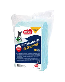 ZOLUX Welpenunterlagen Absorbierende Matten – 45 x 60 cm 30 Stück