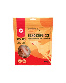 Ucho Królicze Z Kurczakiem 500 g