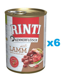 RINTI Kennerfleisch Lamb jagnięcina 6x400 g