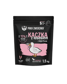 PAKA ZWIERZAKA Seventh Heaven Karma sucha Kaczka z łososiem dla szczeniąt S 1,5 kg